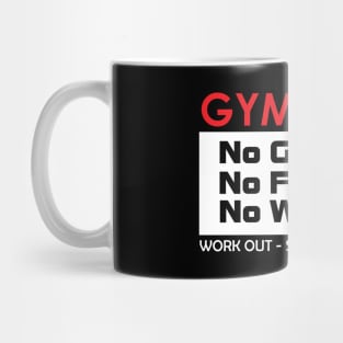 Gym Rules Mug